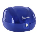 Top case 32l piaggio 50 - 125 primavera / sprint 13 - bleu 222a 1b0000160