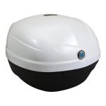 Top case 33l aprilia 125 - 300 sr max 11 - blanc 525 605067a0bm