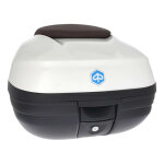 Top case 37 l blanc d'origine cm261601 piaggio mp3 300 2014 - 16