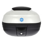 Top case 37 l blanc d'origine cm261607 piaggio mp3 300 2015 - 16