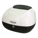 Top case 37 l blanc d'origine cm277558 piaggio mp3 400 2024