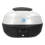 Top case 37 l blanc d'origine cm296503 piaggio mp3 300 2018