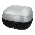 Top case 37 l gris mat d'origine cm292711 piaggio mp3 300 sport 2021 - 2