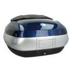 Top case 50 l bleu d'origine cm308137 piaggio mp3 400 2020 - 21