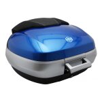 Top case 50l piaggio 300 - 500 mp3 14 - 17 bleu lagon 261 - a cm261504