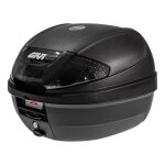 Top case givi e300nt2 monolock catadioptres fum�s avec platine / kit fi