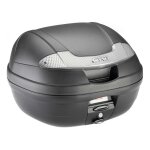 Top case givi e340 vision monolock catadioptre fum� avec platine / kit