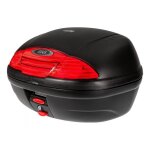 Top case givi e450 simply ii monolock noir avec platine et kit de fixa