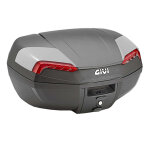 Top case givi monolock® e46n2 riviera 46 litres noir et gris / catadiop Top case givi monolock® e46n2 riviera 46 litres noir et gris / catadiop