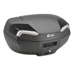 Top case givi monolock® e46nt2 riviera 46 litres noir et gris / catadio Top case givi monolock® e46nt2 riviera 46 litres noir et gris / catadio