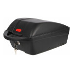 Top case polisport montage direct noir avec serrure