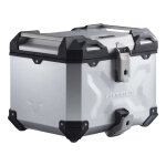 Top case sw motech trax 38l gris porte - bagages adventure - rack voge ds
