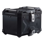 Top case sw motech trax 38l noir porte - bagages adventure - rack voge ds