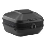 Top case sw - motech urban abs noir avec porte - bagages adventure - rack ya
