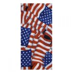 Tour de cou schampa & dirt skins american flag bleu / blanc / rouge