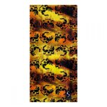 Tour de cou schampa & dirt skins flamming skull