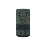 Tour de cou tube zan headgear lined skullfair noir / olive
