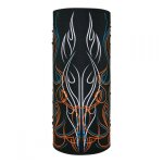 Tour de cou tube zan headgear motley pinstripe flamme