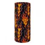 Tour de cou zan headgear tube classic flame rouge / noir / orange Tour de cou zan headgear tube classic flame rouge / noir / orange