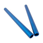 Tubes de guidon bracelets bike it bleu mat �22 mm