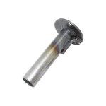 Tube raccord de silencieux droit krm pro ride 18x22