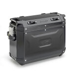 Valise gauche aluminium noir kappa k'voyager 37l