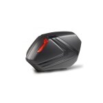 Valises latérales givi v37 noir / carbone catadioptre rouge (la paire) Valises latérales givi v37 noir / carbone catadioptre rouge (la paire)