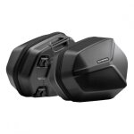 Valises lat�rale sw - motech aero abs noires support evo honda cbf 500