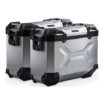 Valises latrales sw - motech trax adv alu 37l support pro suzuki v - str