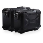 Valises lat�rales sw - motech trax adv noires 45 / 37l support pro suzuki