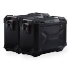 Valises latrales sw - motech trax adv noires 45l support pro suzuki v -