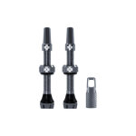 Valves tubeless muc - off v2 gris (paire) - 60mm