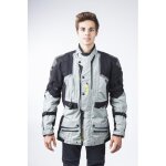 Veste airbag helite touring noire / grise - m