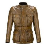 Veste belstaff classic tourist trophy marron - m
