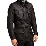 Veste belstaff classic tourist trophy marron - s