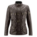 Veste belstaff crosby marron - m