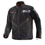 Veste enduro kenny dual sport noir / orange - l