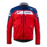 Veste enduro kenny softshell enduro navy / rouge 2023 - xl