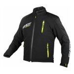 Veste enduro shot climatic noir / jaune fluo - s