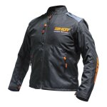 Veste enduro shot contact assault noir / orange fluo - s