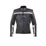 Veste enduro shot softshell lite 3. 0 noir / blanc - s
