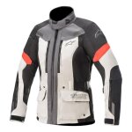 Veste femme alpinestars stella valparaiso v3 drystar noir / gris / rouge -