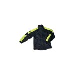 Veste de pluie bering maniwata noir / fluo - l
