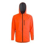 Veste pluie  capuche gist giacca waterproof orange - s