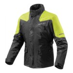 Veste de pluie rev'it nitric 2 h2o noir / jaune fluo - xs