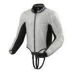 Veste de pluie rev'it trackmaster h2o transparent / noir - l