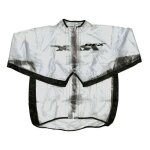 Veste de pluie rfx sport transparent et noir - xs