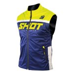 Veste sans manches shot bodywarmer lite 2. 0 navy / jaune fluo - l