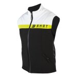 Veste sans manches shot bodywarmer team noir / jaune fluo - s