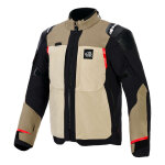 Veste textile alpinestars andes pro drystar xf walnut aluminum - 4xl